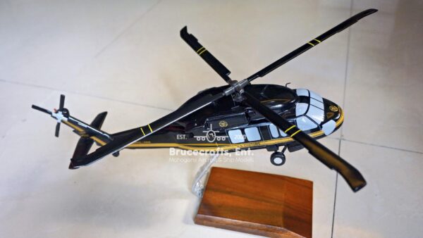 Sikorsky UH-60 Black Hawk Aircraft with detailed craftsmanship.